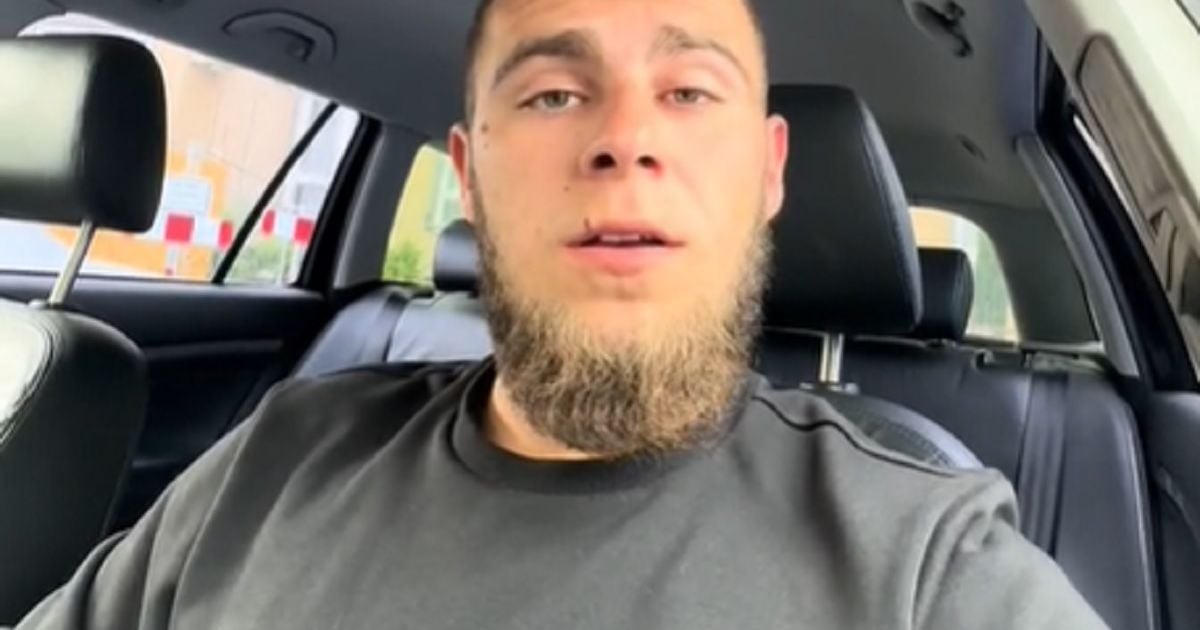 Тіктокер rostiks_01 випав з вікна у Празі / скріншон tiktok.com/@rostiks_01