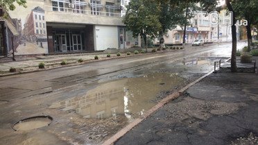 Ранок на Подолі після зливи / © фото: Юлія Желонкіна