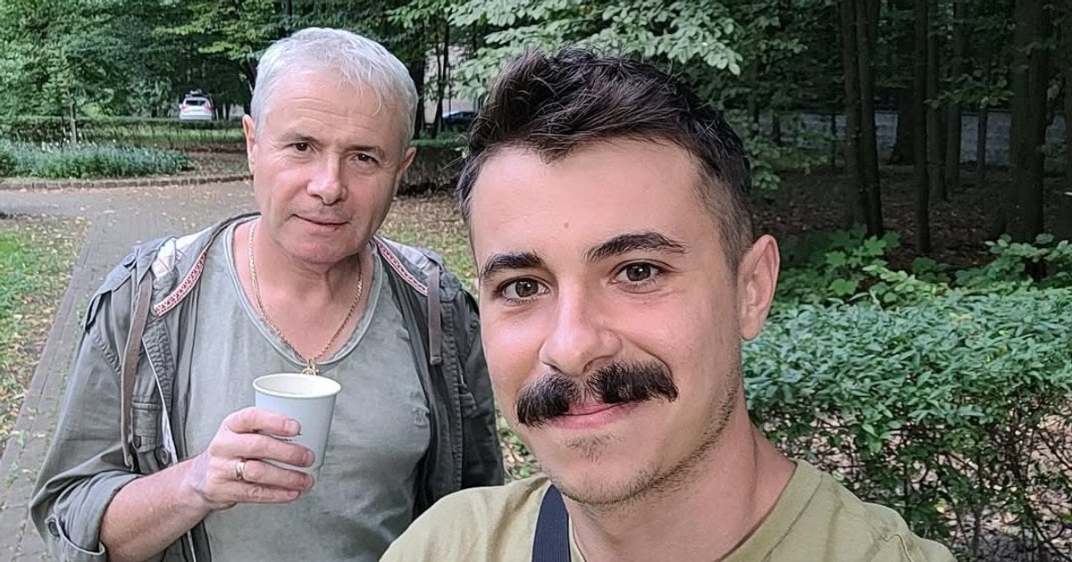 Костянтин Грубич із сином