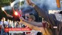 В Одесі та Харкові люди вийшли з червоно-білою символікою підтримати білорусів