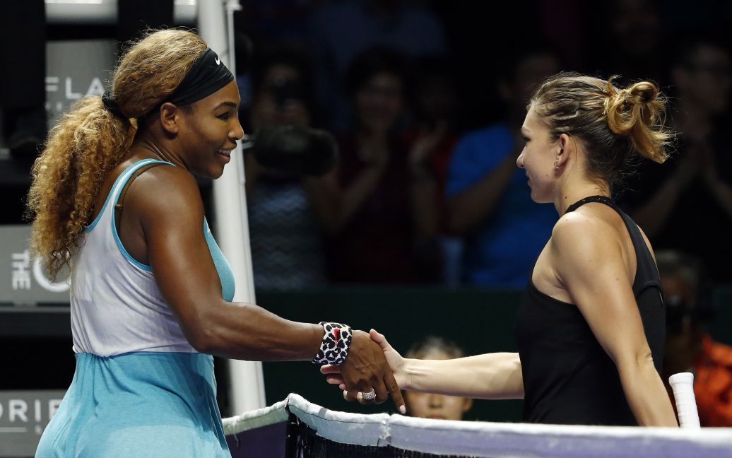 Серена Вільямс розгромила Сімону Халеп у фіналі WTA-2014 / © Reuters