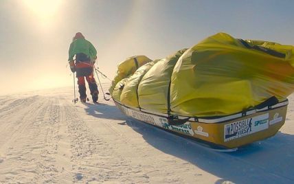 Американец впервые в истории пересек Антарктиду пешком