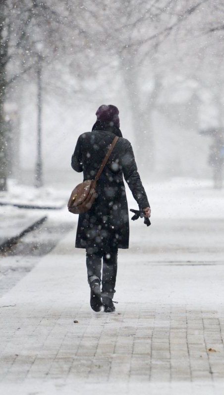 Сильный снегопад и метель: синоптики предупредили о непогоде в Киеве