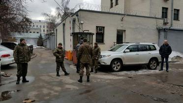Посольство РФ у Києві, активісти, дипломати_5 / © ТСН.ua