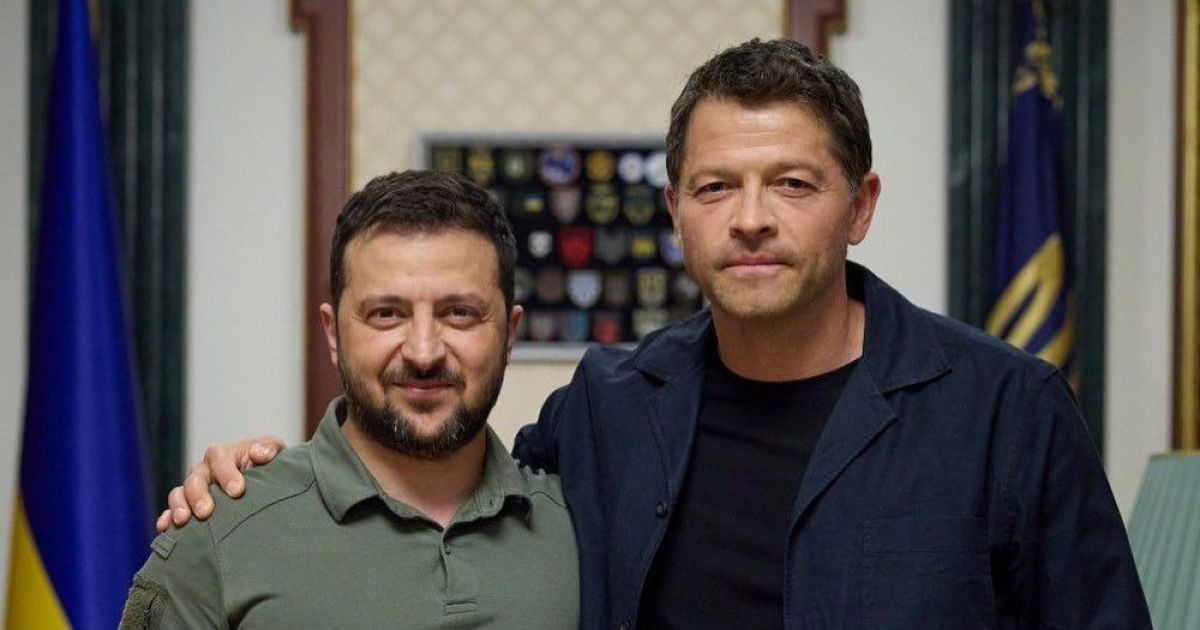 Supernatural star Misha Collins informed learn how to assist Ukraine in demining: photograph