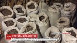 Более полтонны нелегального янтаря изъяли в Житомирской области сотрудники СБУ