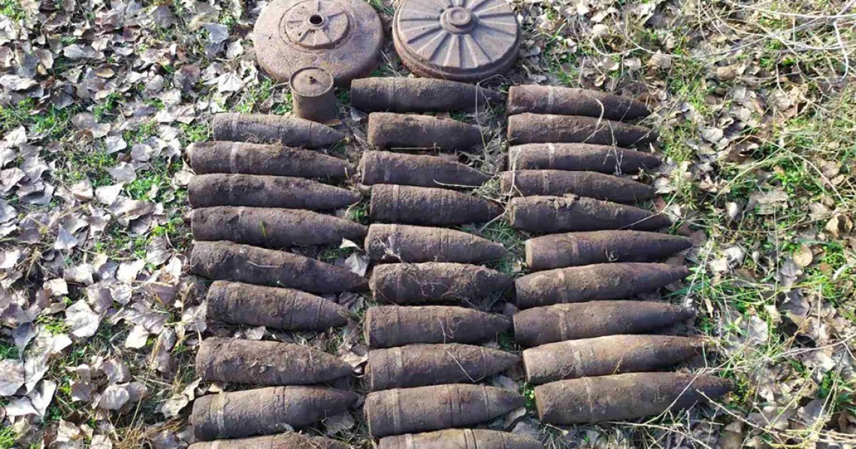 Боєприпаси на Дніпропетровщині_2 / © Головне управління ДСНС у Дніпропетровській області