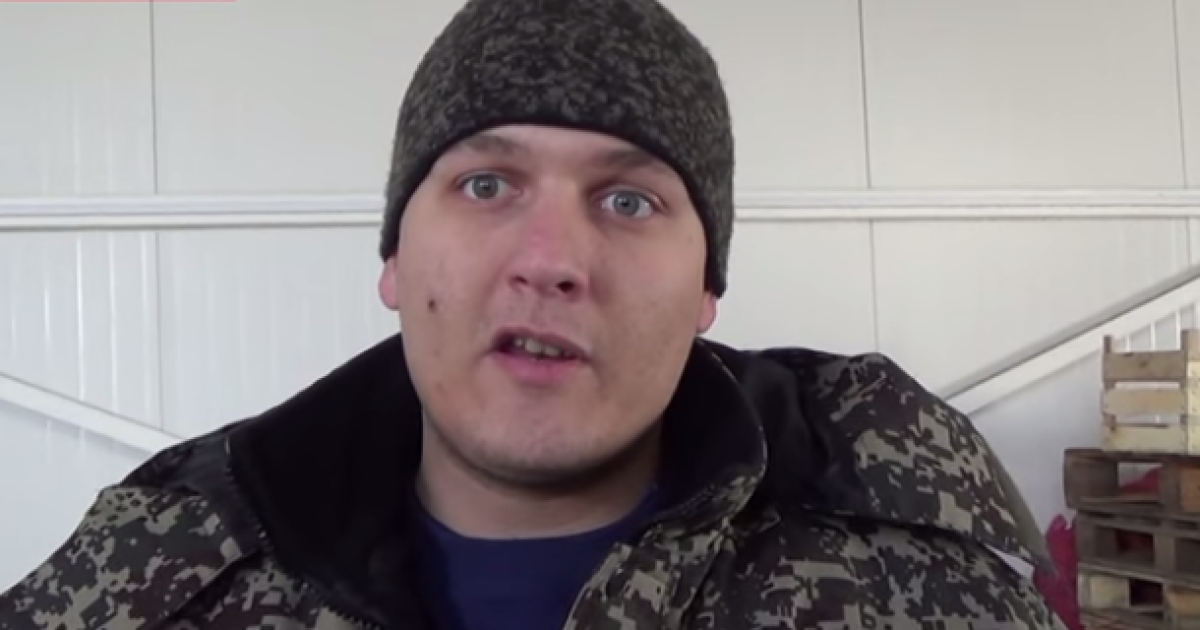 "Народный милиционер" считает, что украинские военные держат рабов.