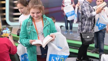 Соломія Вітвіцька до Дня захисту дітей провела на каналі «1+1» екскурсію для дітей з інвалідністю_9 / © прес-служба каналу "1+1"