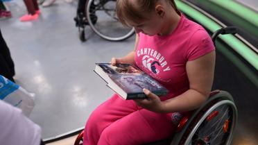 Соломія Вітвіцька до Дня захисту дітей провела на каналі «1+1» екскурсію для дітей з інвалідністю_10 / © прес-служба каналу "1+1"