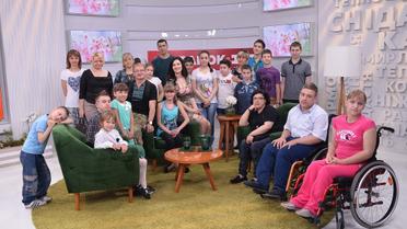 Соломія Вітвіцька до Дня захисту дітей провела на каналі «1+1» екскурсію для дітей з інвалідністю_4 / © прес-служба каналу "1+1"