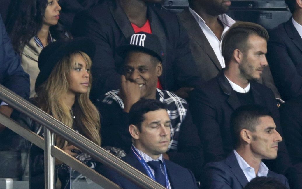 Beyonce і Jay-Z на матчі ПСЖ - Барселона / © Reuters