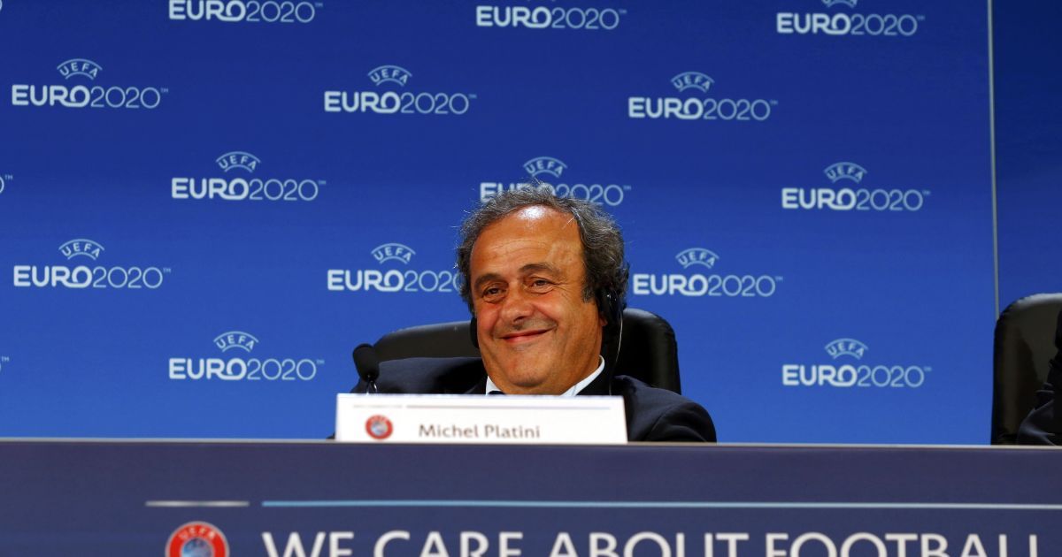 Платини остался без поддержки Англии