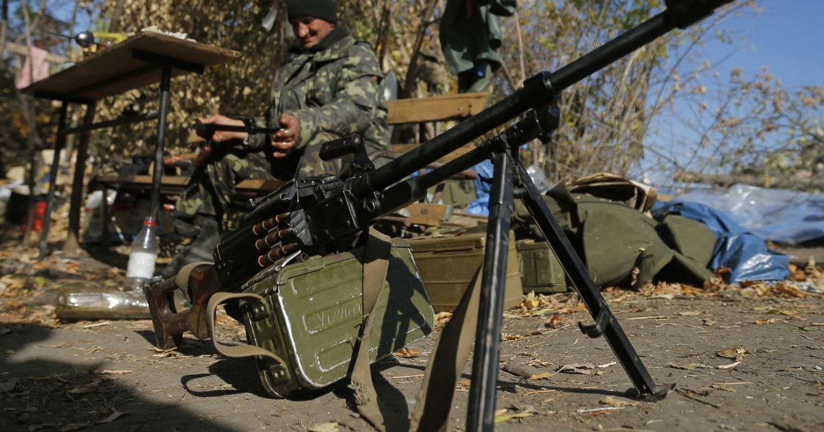Українські військові вступили у жорстокий бій з бойовиками.