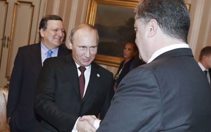 Стартовала встреча Порошенко с Путиным