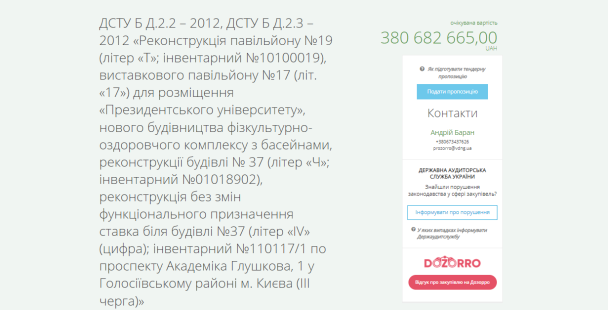  / © prozorro.gov.ua