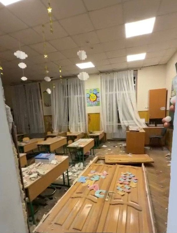 Масована атака РФ на Одесу. / © Facebook / Сергій Лисак
