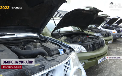 Тернопільські аграрники закупили для своїх робітників на фронті автівки і сучасні безпілотники