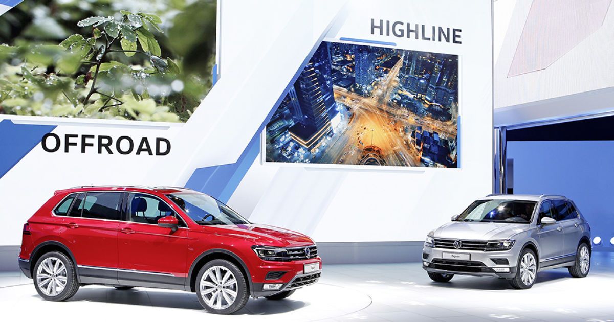 В Украину едет Volkswagen Tiguan нового поколения