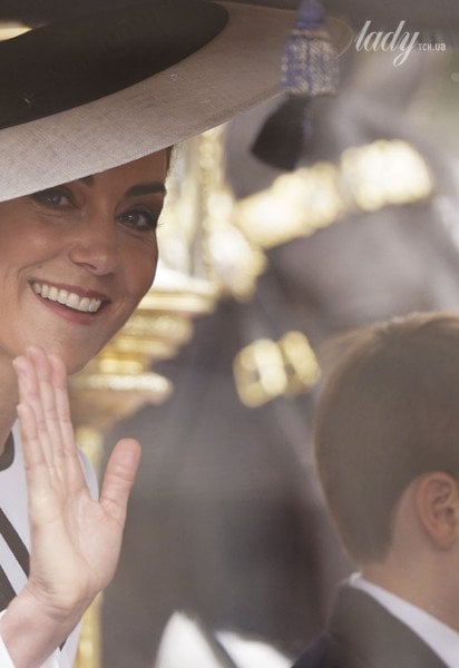 Принцесса Уэльская на параде Trooping the Color 2024 / © Associated Press