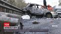 Новини України: у Київській області зіштовхнулись легковики, після удару один із них охопив вогонь