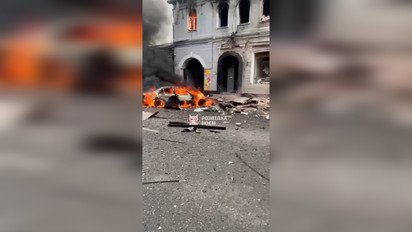 Россияне ударили по детскому саду в Харькове: кадры впечатляют