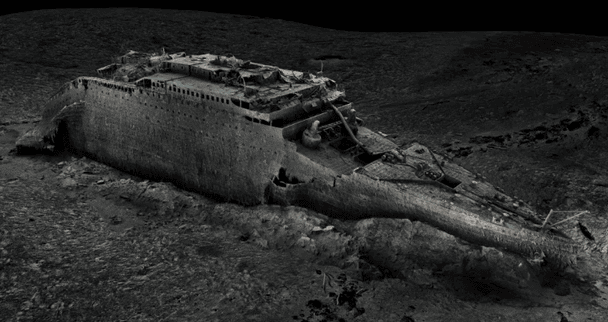 3D сканування уламків.  / © BBC