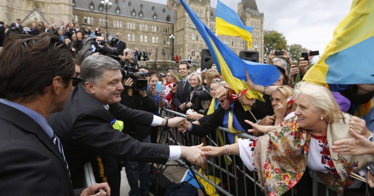 Порошенко мав насичений робочий візит у Канаді / © Reuters