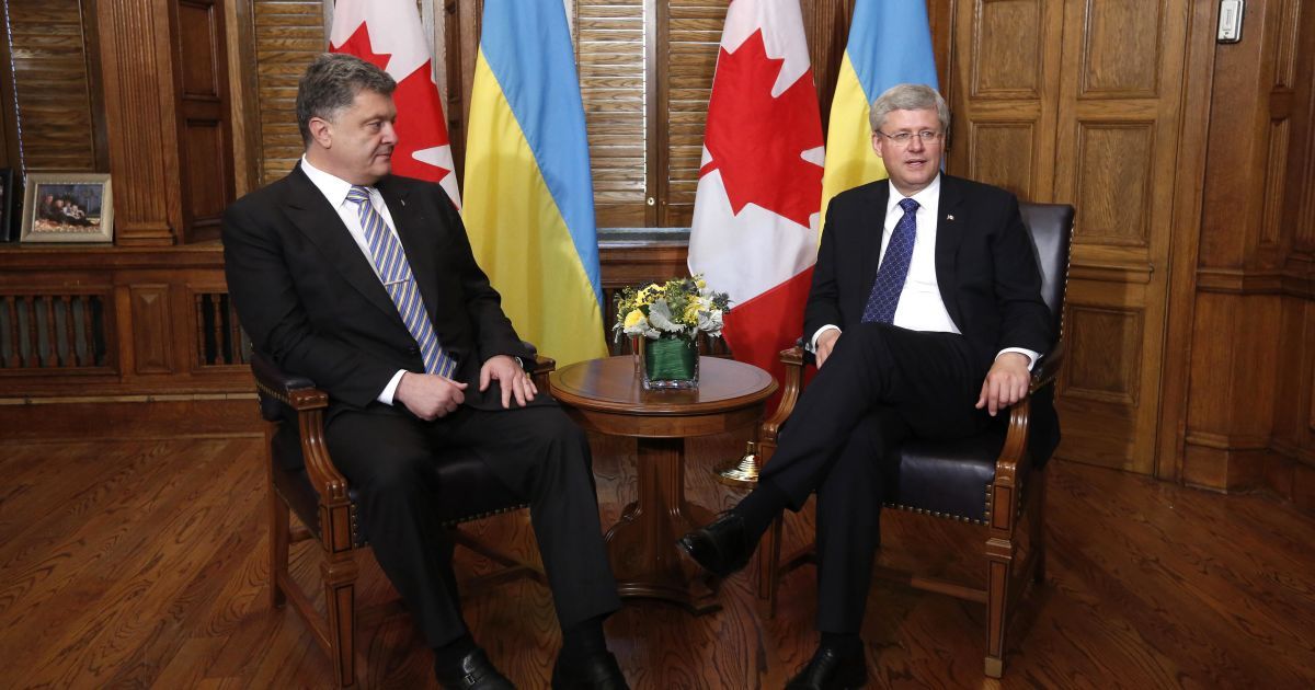 Порошенко мав насичений робочий візит у Канаді / © Reuters