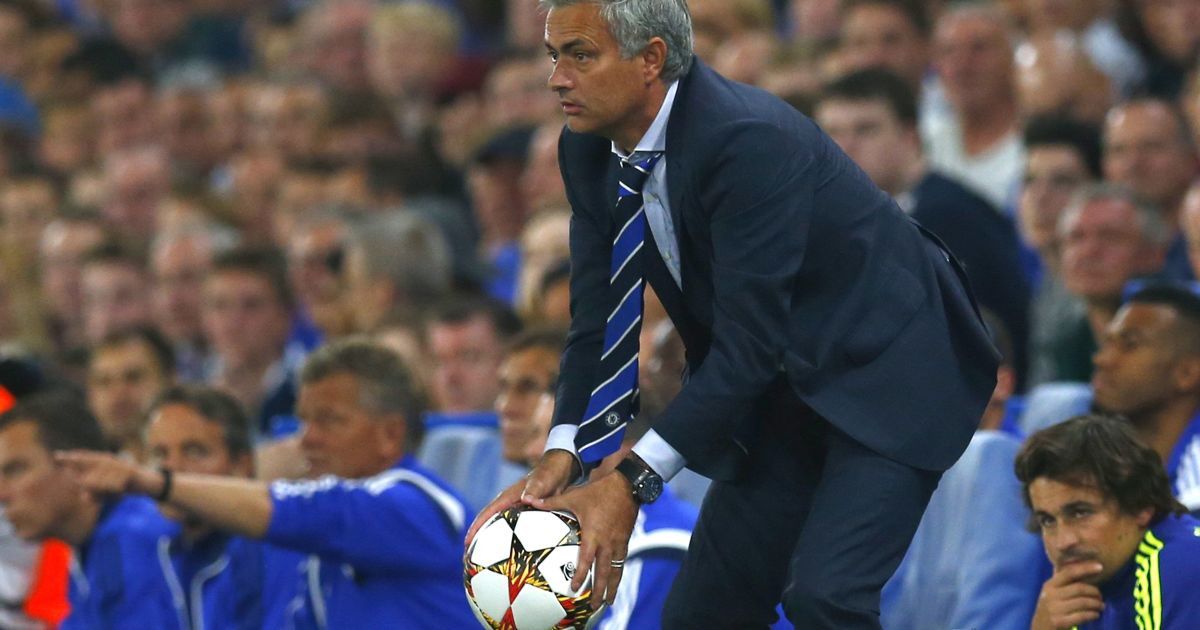 Моуринью посетил матч Украина-Испания