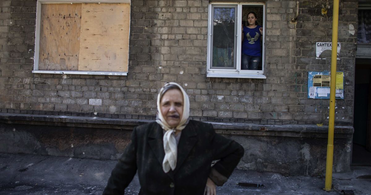 Жители Донецка не переводили свои часы