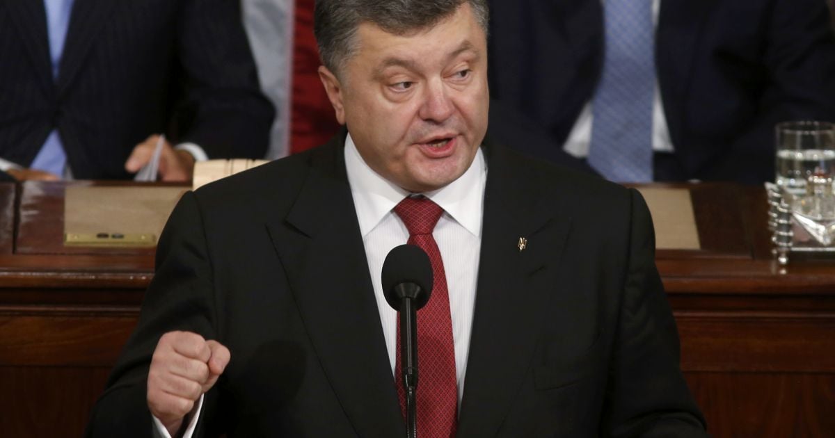 Порошенко під час виступу у Когресі США нагадав про трагічні події в Україні