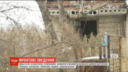 Доба в ООС: двоє українських воїнів дістали поранення на східному фронті