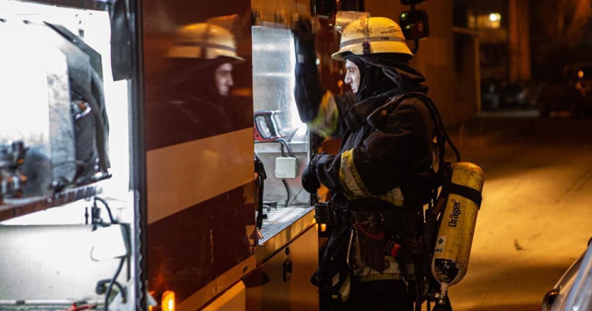 рятувальники пожежники надзвичайники ДСНС_4 / © ГУ ДСНС у Києві