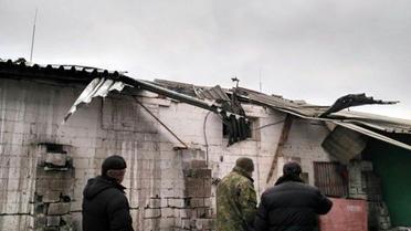 Последствия обстрелов Сартаны / © МВД