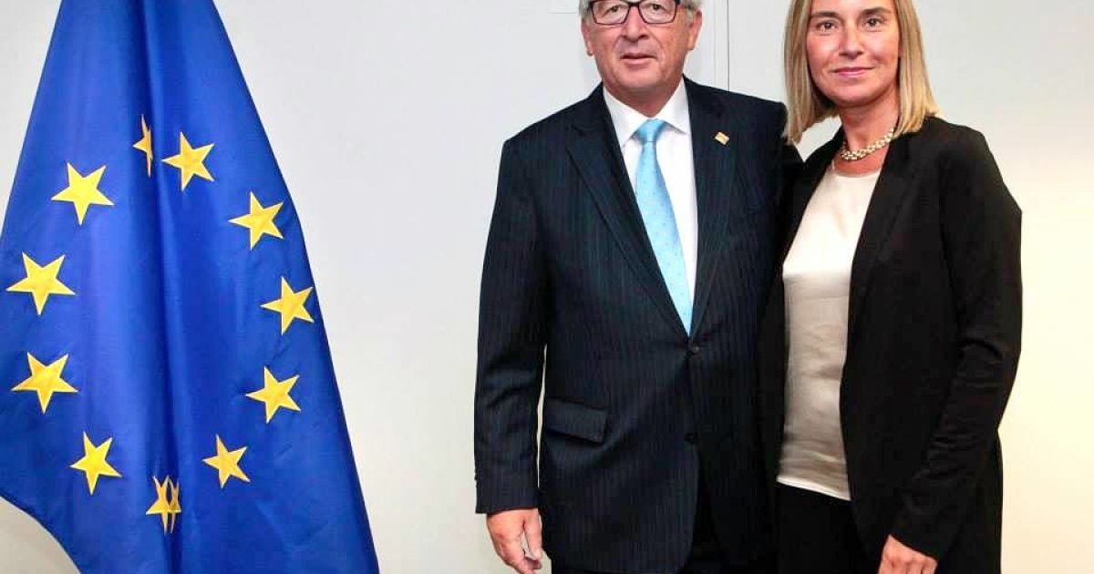 Юнкер і Могеріні скасували візит до Києва.