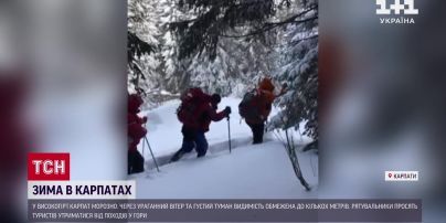 В Украине свирепствует ненастье: метели, аварии и опасность в горах