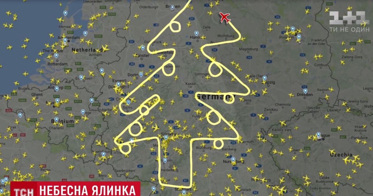 Дивні маневри Airbus над Німеччиною наполохали глядачів по всьому світу