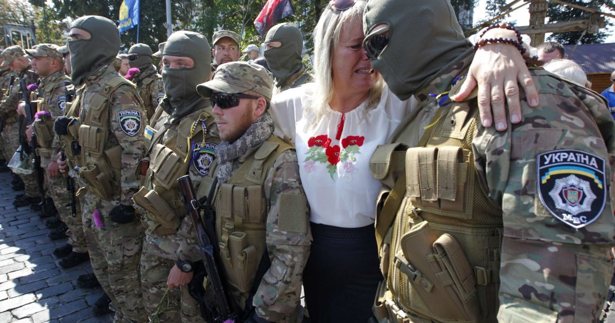 Батальйон "Січ" відправили в зону АТО