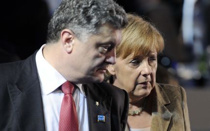 Порошенко и Меркель обсудили перемирие на Донбассе и итоги саммита НАТО