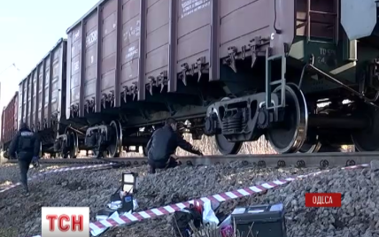 У Мережі з'явився запис підриву вантажного потяга в Одесі