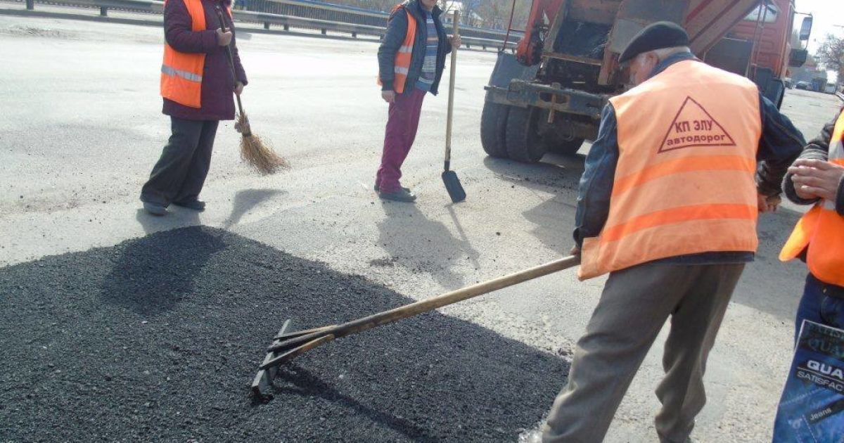 Ремонт траси на Миколаїівщині
