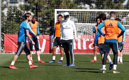 Зидан провел первую тренировку после возвращения в "Реал"