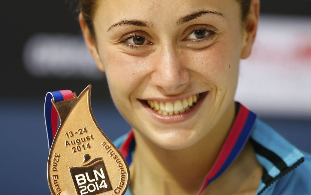 Анна Волошина - бронзова призерка чемпіонату Європи / © Reuters