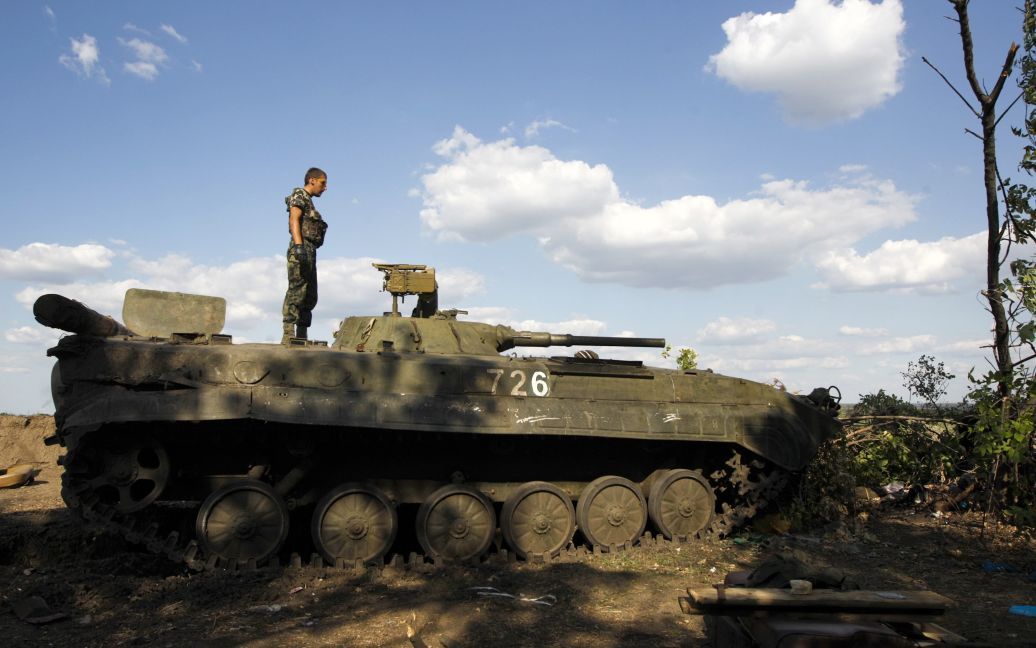 Лагерь военных в одном из районов Луганщины / © Reuters
