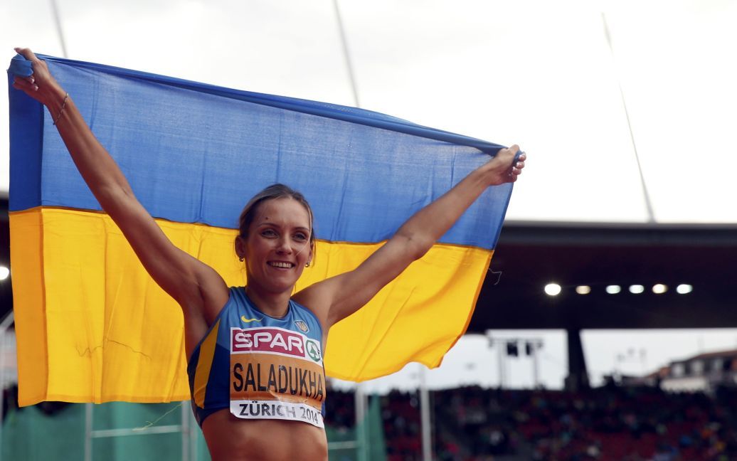 Ольга Саладуха - втретє чемпіонка Європи / © Reuters