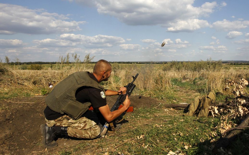 Лагерь военных в одном из районов Луганщины / © Reuters
