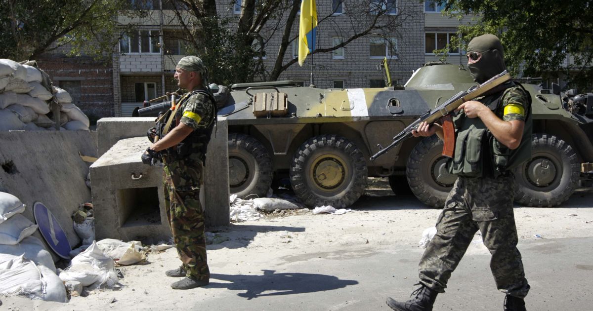 Украинские военные констатируют побег сепаратистов из Донецка