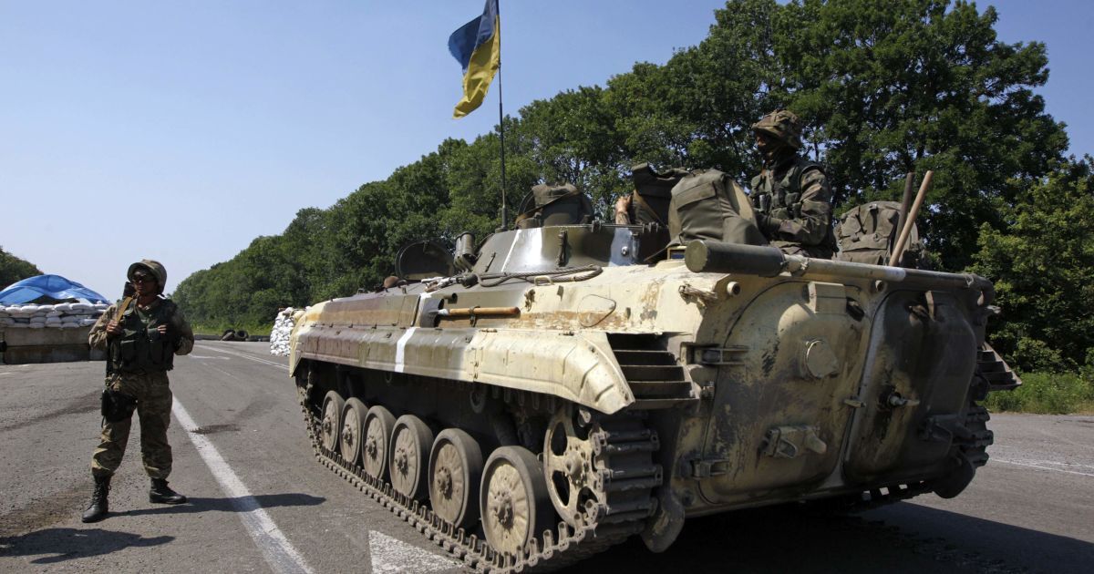 Украинские силовики зачищают Красный Яр