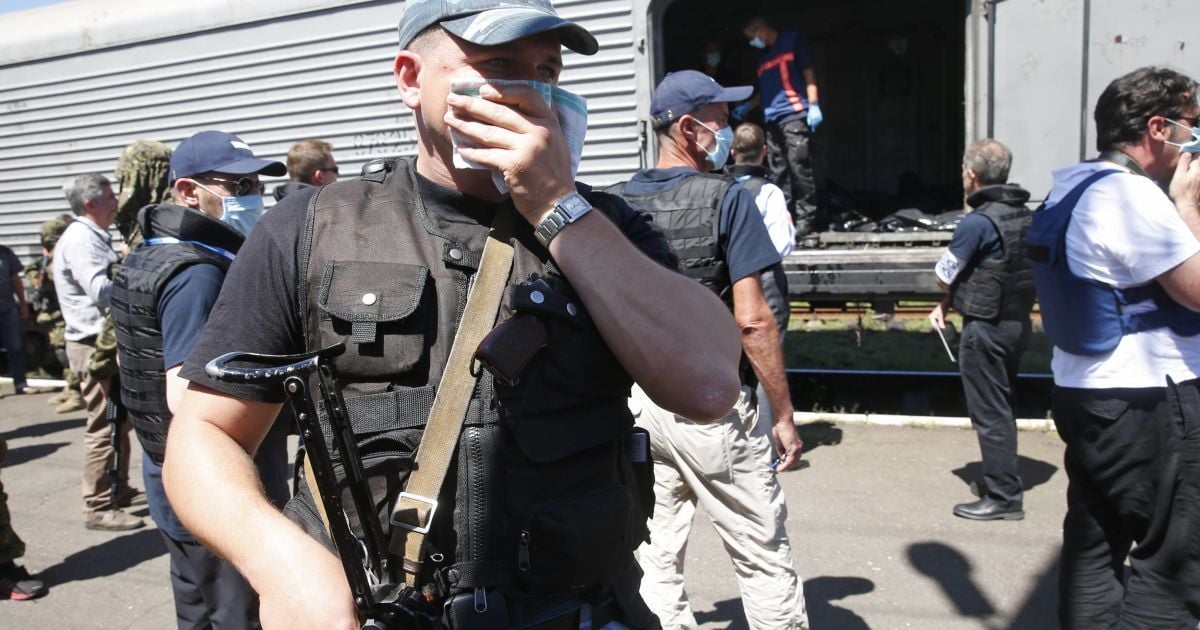 Поезд с останками жертв самолета должен сегодня в обед прибыть в Харьков